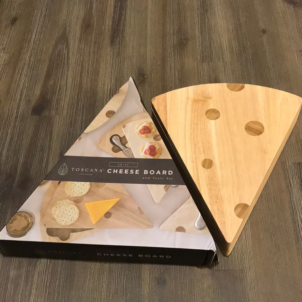 TOSCANA - a Picnic Time Brand Swiss Cheese Board